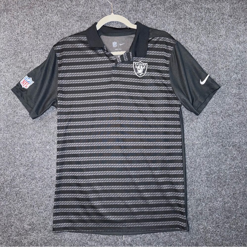 Las Vegas Raiders NFL Nike Dri Fit Golf Polo
